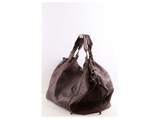 Gerard Darel Borsa da viaggio in pelle - vista 3