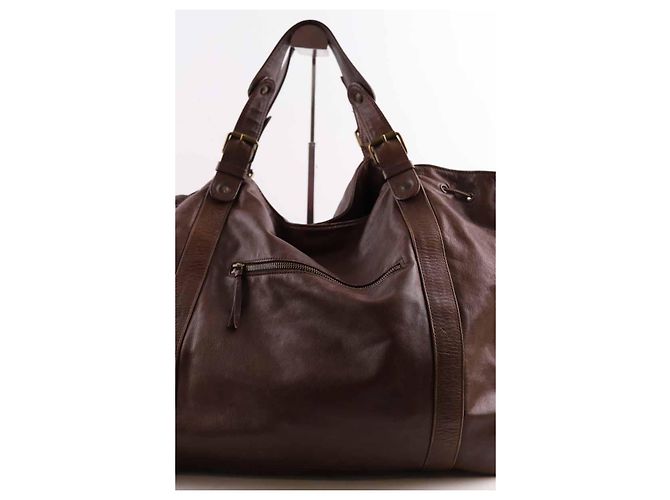 Gerard Darel Borsa da viaggio in pelle - vista 4