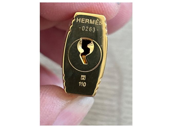 Hermès Lucchetto Hermes nuovo Gold hardware - vista 2