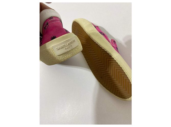 Saint Laurent Slip-On Sneaker Rosa Pink - Ansicht 4