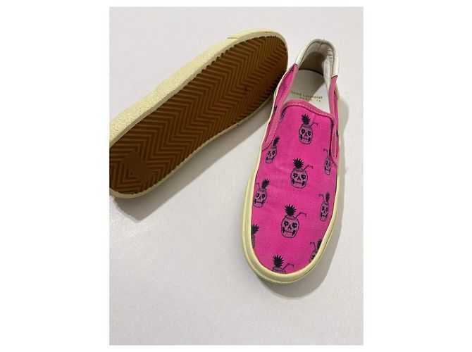 Saint Laurent Slip-On Sneaker Rosa Pink - Ansicht 6