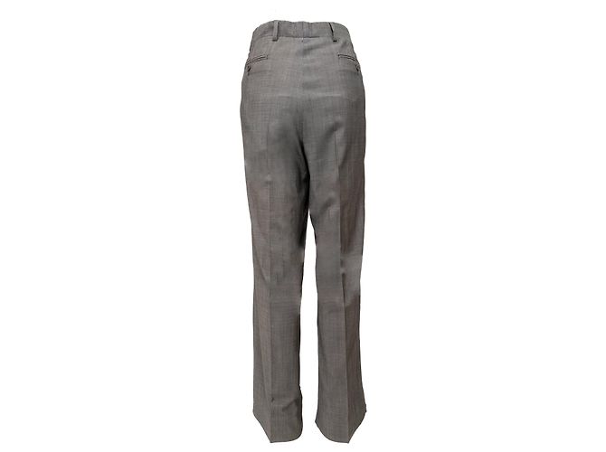 Valentino Super 120's Tailored Pants Grey - view 2