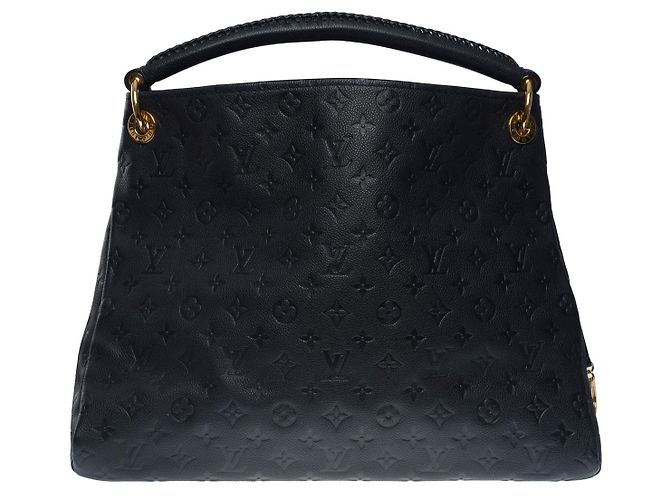Borsa Artsy LOUIS VUITTON in pelle blu scuro - 101143 Blu navy - vista 3