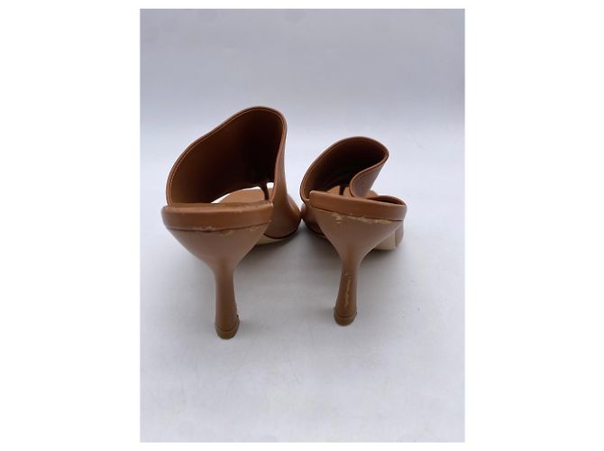 Autre Marque GIA X PERNILLE TEISBAEK mules e zoccoli T.EU 37 Pelle Marrone - vista 6