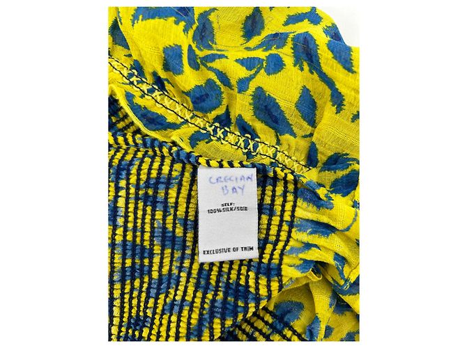 Autre Marque Tanya Taylor tops T.US 0 Seda Amarillo - vista 4