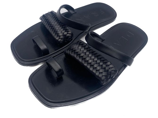 Autre Marque Care sandali Frances T.EU 37 Pelle Nero - vista 2