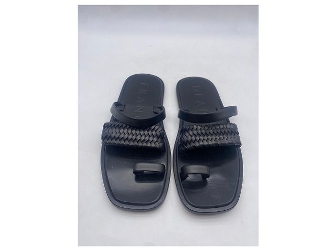 Autre Marque Care sandali Frances T.EU 37 Pelle Nero - vista 4