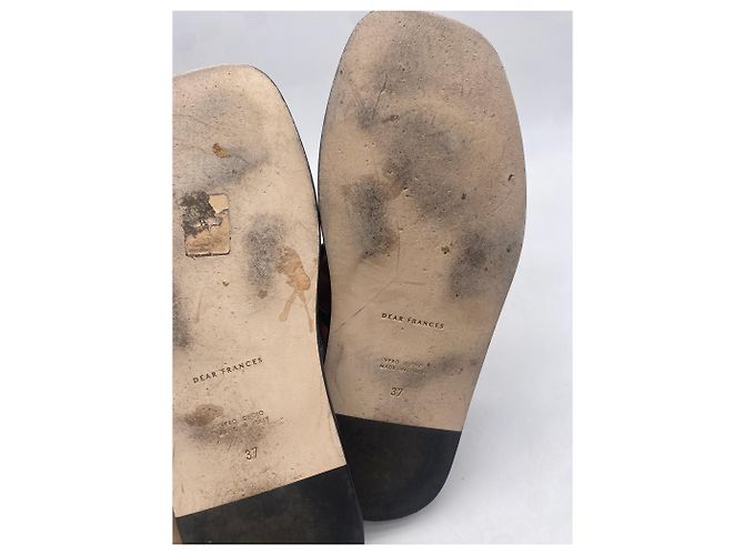 Autre Marque Care sandali Frances T.EU 37 Pelle Nero - vista 5