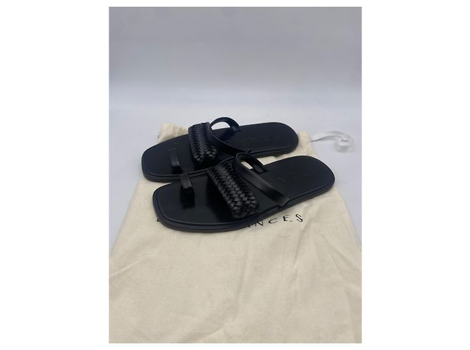 Autre Marque Care sandali Frances T.EU 37 Pelle Nero - vista 7