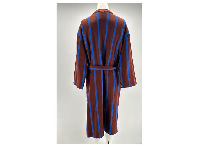 Autre Marque Non Signé / Unsigned jackets T.International S Wool Brown - view 2