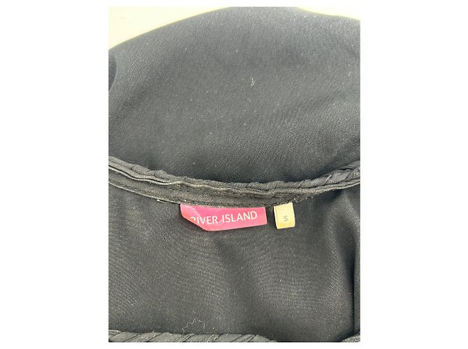 Autre Marque River Island Kleider T.International S Polyester Schwarz - Ansicht 5