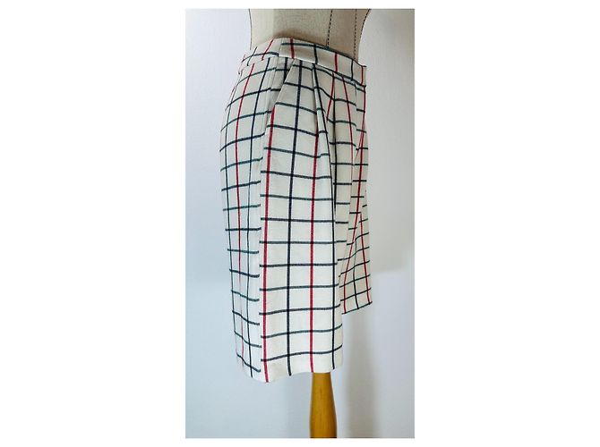 Pantalones cortos Munthe Plus Simonsen Gingham de algodón Multicolor - vista 2