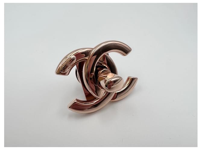 CHANEL chiusura originale CC turnlock D'oro - vista 3