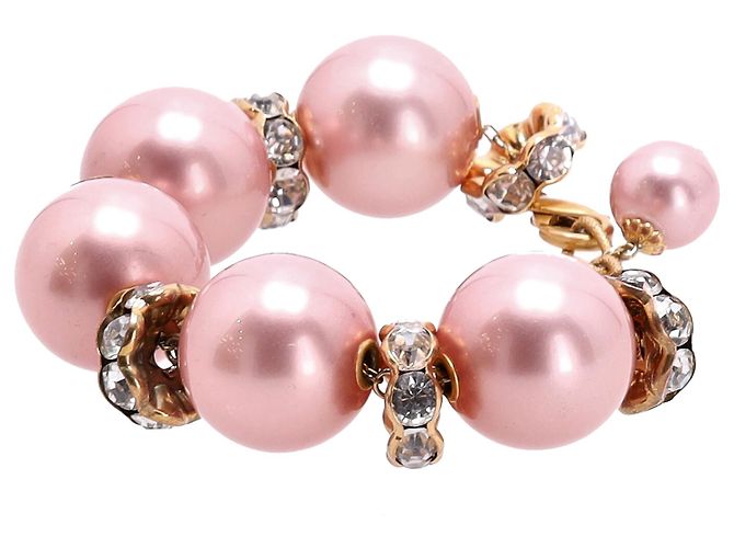 Pulseira Dolce & Gabbana em Pérola Rosa - vista 2