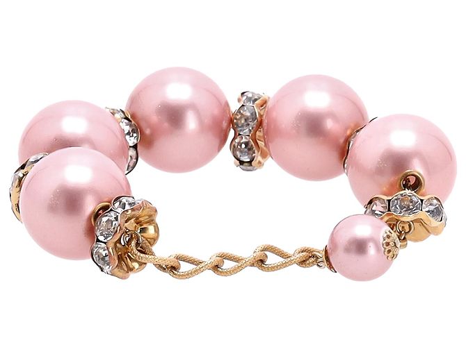 Pulseira Dolce & Gabbana em Pérola Rosa - vista 3