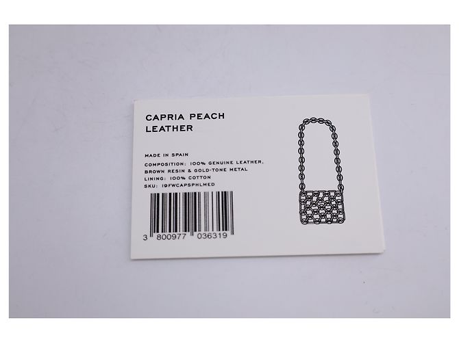 Borsa A Tracolla By Far Capria In Resina Beige - vista 14