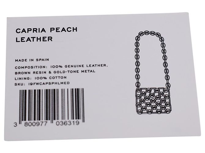 Borsa A Tracolla By Far Capria In Resina Beige - vista 7
