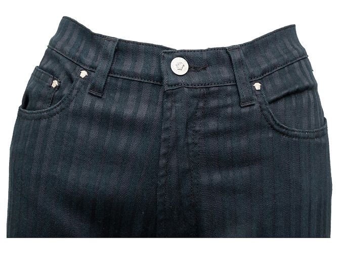Versace Jeans Couture – Samthose Mehrfarben - Ansicht 3