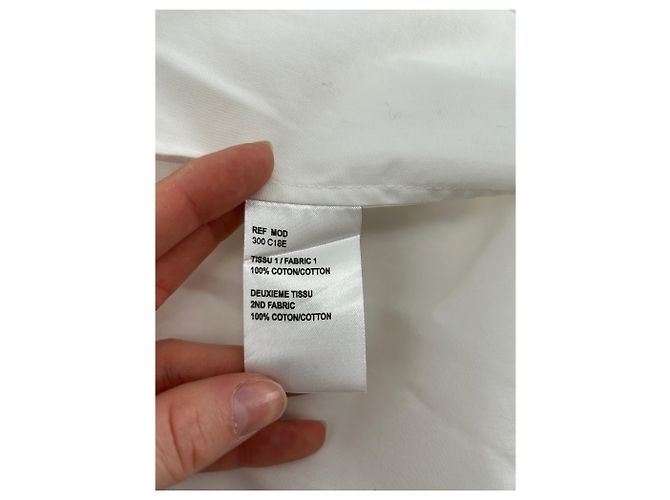 Carven tops T.FR 38 Algodón Blanco - vista 6