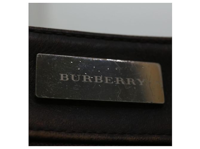 BURBERRY Nova Check Umhängetasche Canvas Beige Braun Auth yk11382 - Ansicht 10