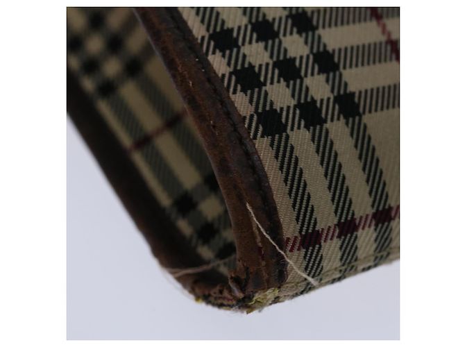 BURBERRY Nova Check Umhängetasche Canvas Beige Braun Auth yk11382 - Ansicht 15