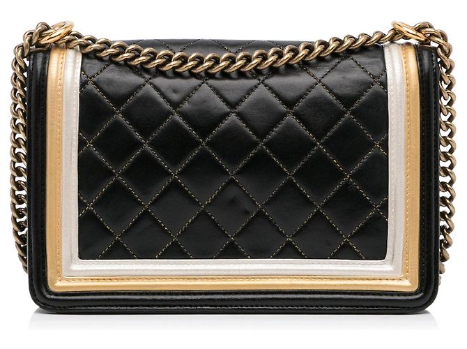 Boy Borse CHANEL Ragazzo Nero - vista 3