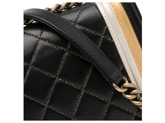 Boy Borse CHANEL Ragazzo Nero - vista 8