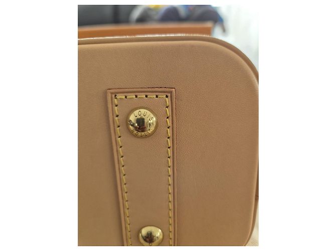 Louis Vuitton Alma BB Monogram Canvas Marrone Pelle - vista 3