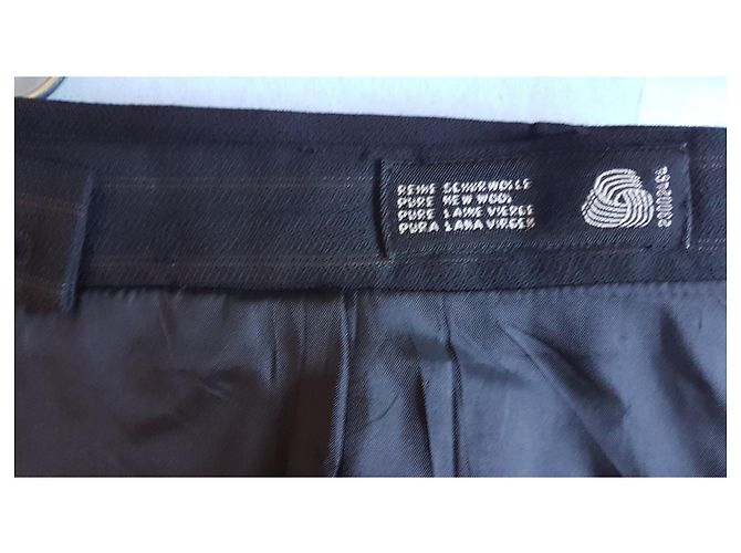 Tailleur saia Escada de lã preto - vista 3
