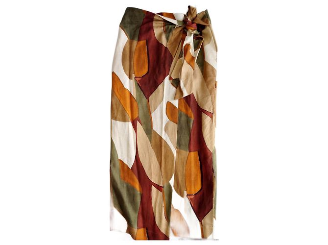 Massimo Dutti Falda estampada estilo pareo - vista 2