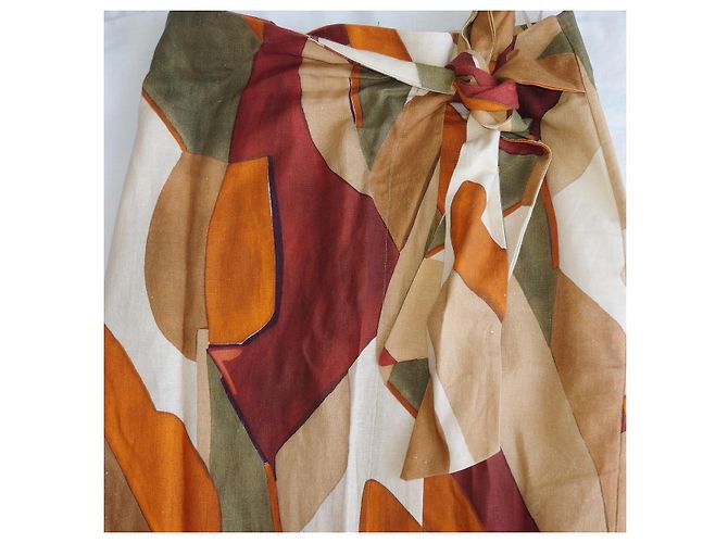 Massimo Dutti Falda estampada estilo pareo - vista 3