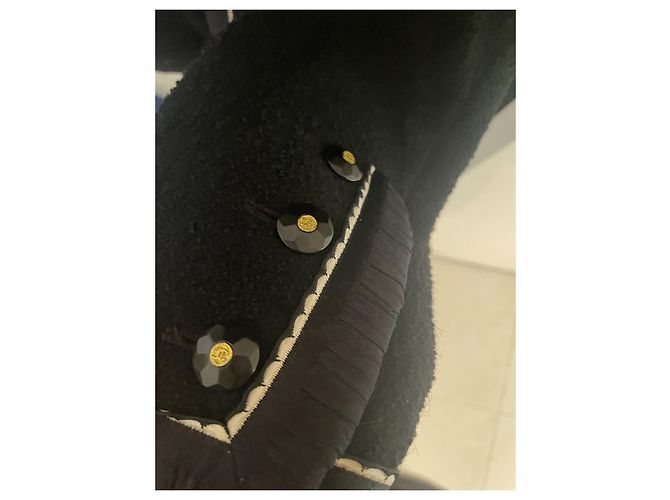 Cambon Chanel Abito d'epoca del 1994 per sfilata Blu navy - vista 3