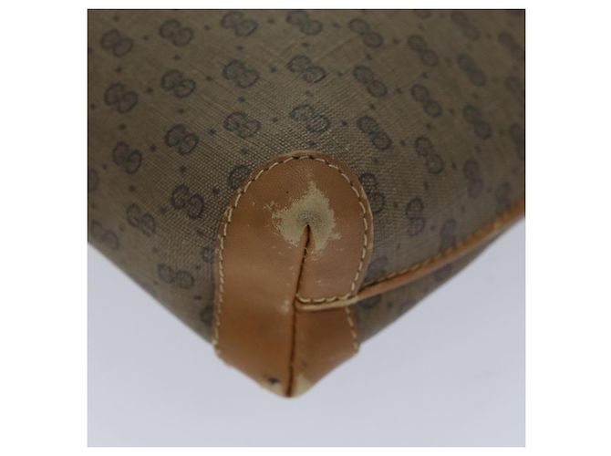 GUCCI Borsa a spalla Micro GG Supreme PVC Beige 007 115 4916 Auth yk11485 - vista 14