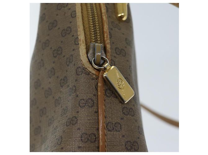 GUCCI Borsa a spalla Micro GG Supreme PVC Beige 007 115 4916 Auth yk11485 - vista 18