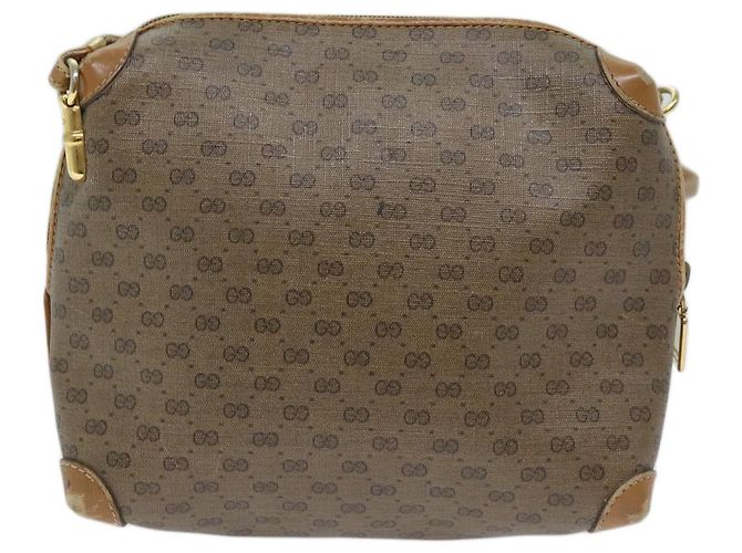 GUCCI Borsa a spalla Micro GG Supreme PVC Beige 007 115 4916 Auth yk11485 - vista 2