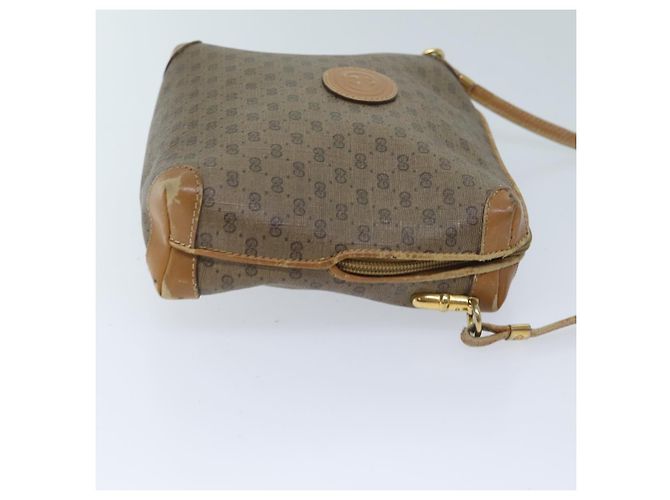 GUCCI Borsa a spalla Micro GG Supreme PVC Beige 007 115 4916 Auth yk11485 - vista 3