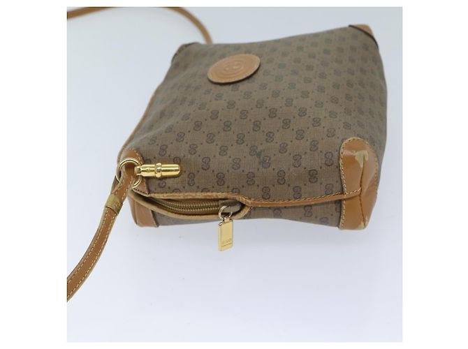 GUCCI Borsa a spalla Micro GG Supreme PVC Beige 007 115 4916 Auth yk11485 - vista 4