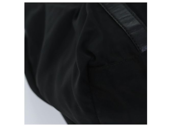PRADA Borsa a Mano Nylon Nero Auth bs13283 - vista 14