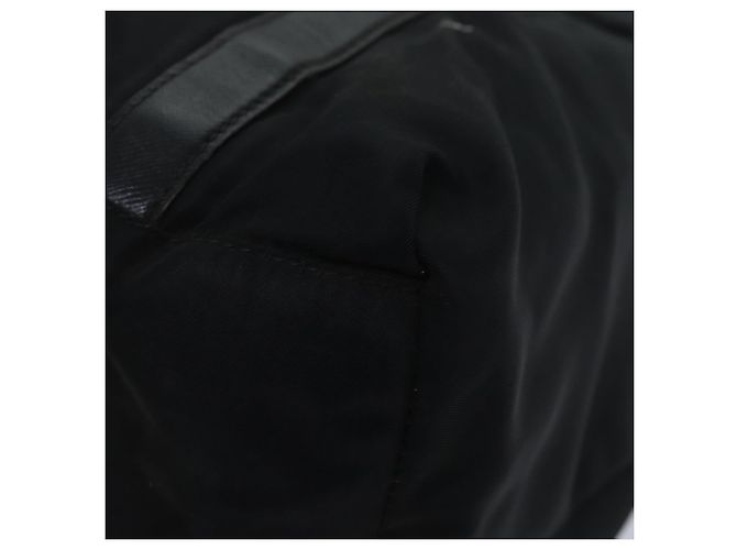 PRADA Borsa a Mano Nylon Nero Auth bs13283 - vista 15