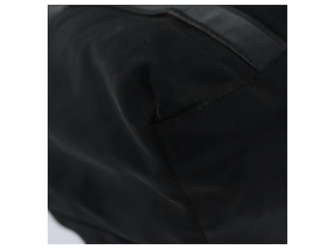 PRADA Borsa a Mano Nylon Nero Auth bs13283 - vista 16