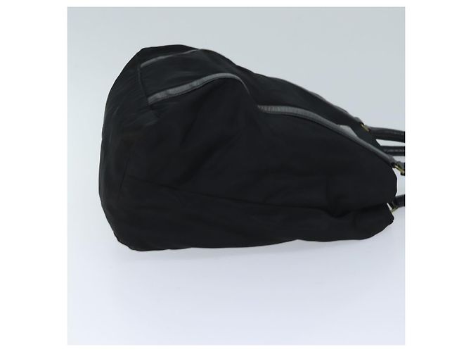 PRADA Borsa a Mano Nylon Nero Auth bs13283 - vista 3