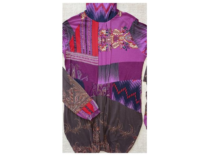 Top in cotone multicolore Etro - vista 2