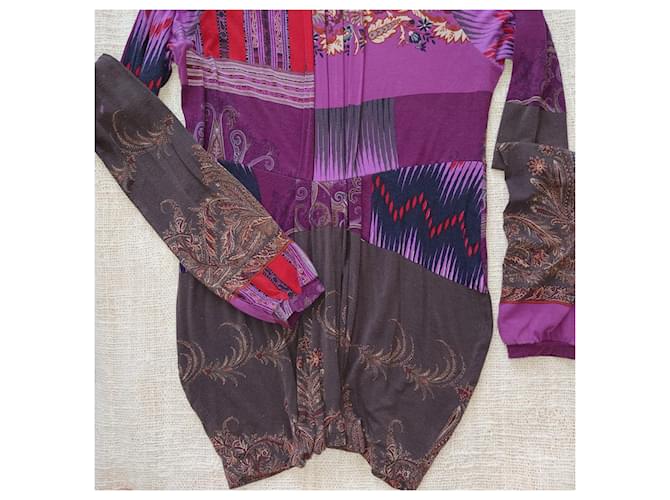 Top in cotone multicolore Etro - vista 3