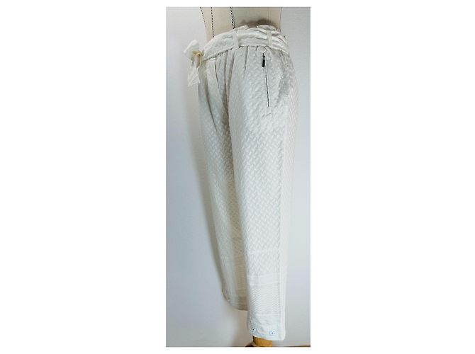 Autre Marque Pantalones blancos Lala Berlin Damir de algodón - vista 2
