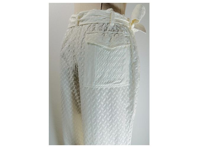 Autre Marque Pantalones blancos Lala Berlin Damir de algodón - vista 6