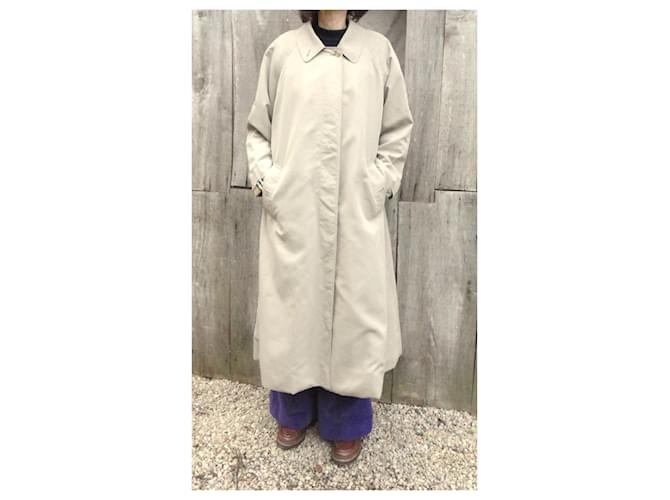 Impermeable Burberry Beige de Algodón - vista 2