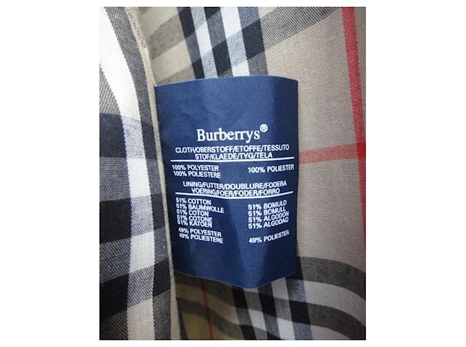 Impermeable Burberry Beige de Algodón - vista 8