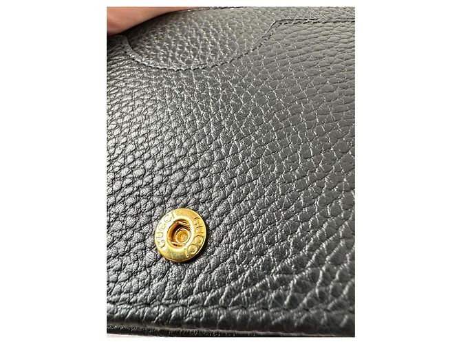Gucci Borsa a catena mini in pelle GG Marmont Nero - vista 15