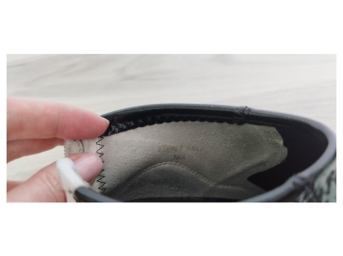 Sneakers Fendi FFluid in vernice nera Nero - vista 10
