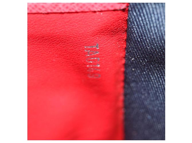 LOUIS VUITTON Taiga Pochette Voyager MM Pochette Blu Marine M63394 auth 70038 - vista 12